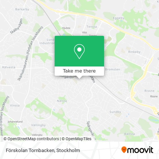 Förskolan Tornbacken map