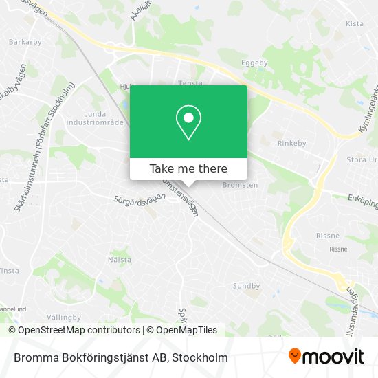 Bromma Bokföringstjänst AB map