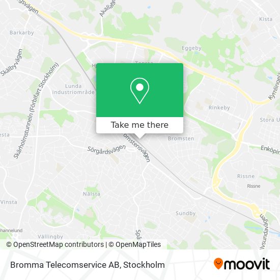 Bromma Telecomservice AB map