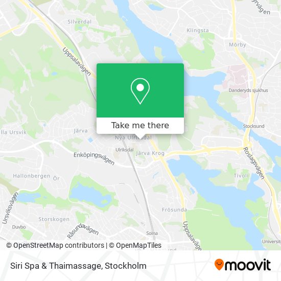 Siri Spa & Thaimassage map