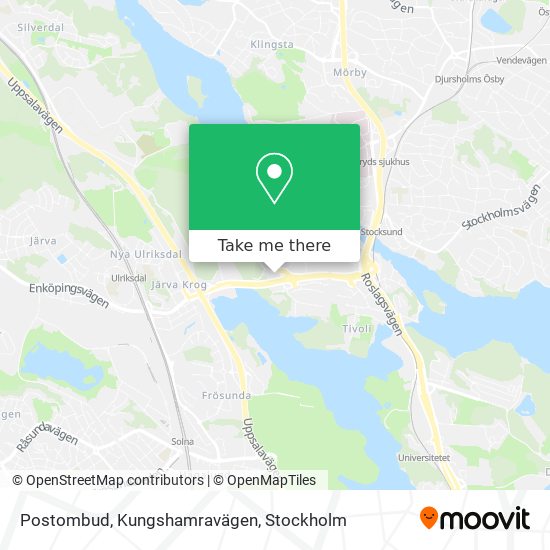 Postombud, Kungshamravägen map