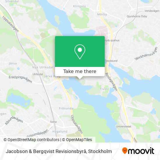 Jacobson & Bergqvist Revisionsbyrå map