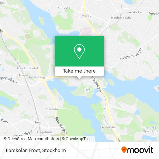 Förskolan Fröet map