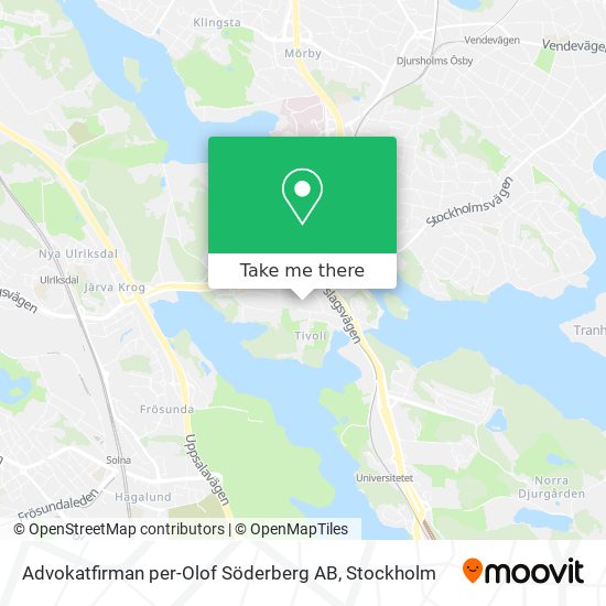 Advokatfirman per-Olof Söderberg AB map