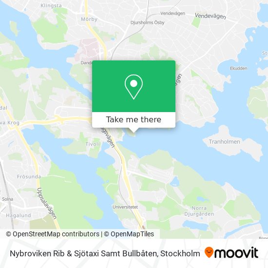 Nybroviken Rib & Sjötaxi Samt Bullbåten map