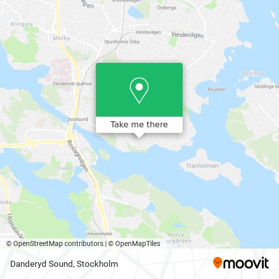 Danderyd Sound map