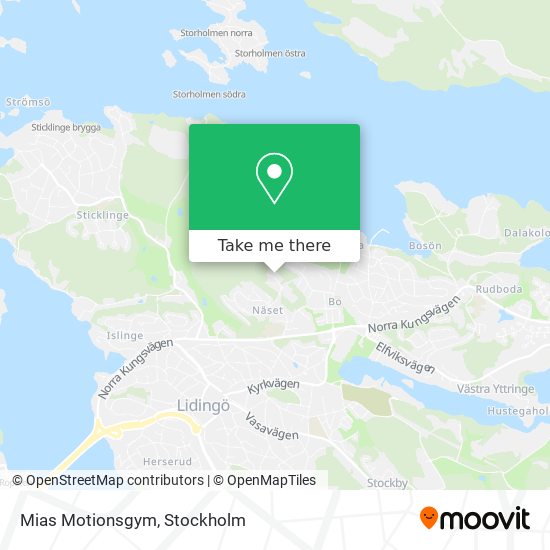 Mias Motionsgym map