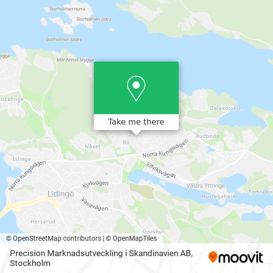 Precision Marknadsutveckling i Skandinavien AB map