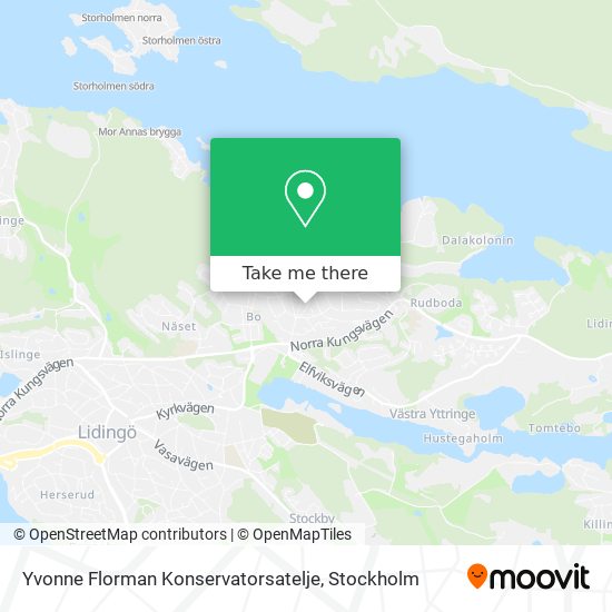 Yvonne Florman Konservatorsatelje map