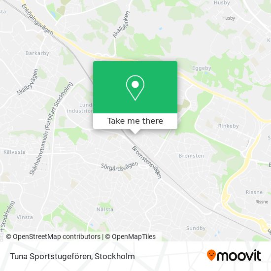 Tuna Sportstugefören map