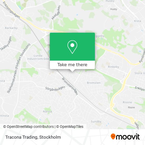 Tracona Trading map