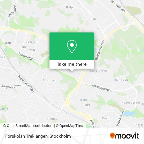 Förskolan Treklangen map