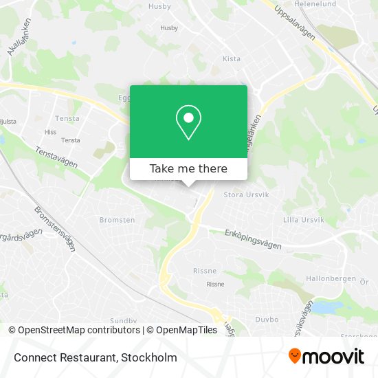 Connect Restaurant map