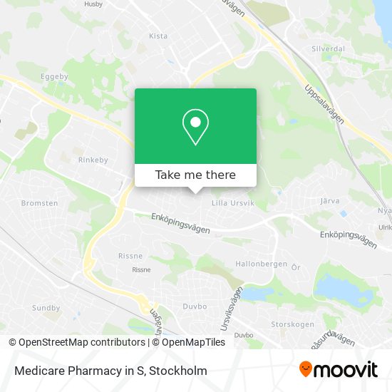 Medicare Pharmacy in S map