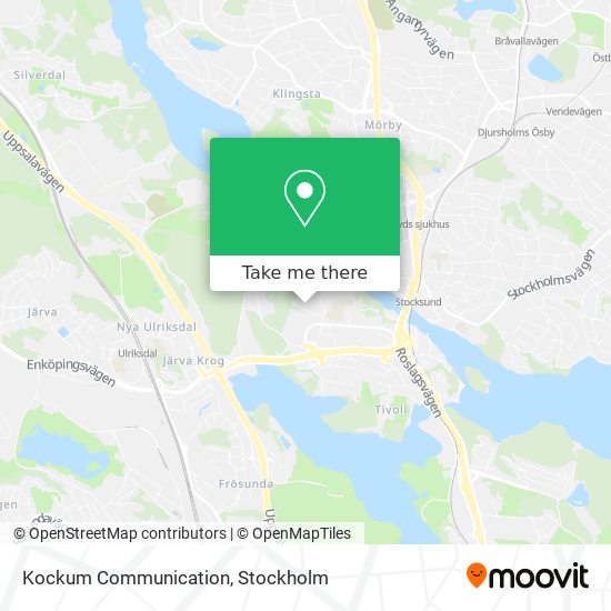 Kockum Communication map