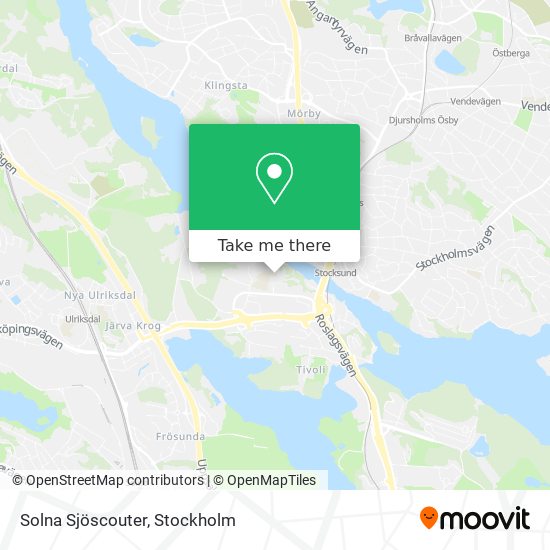 Solna Sjöscouter map