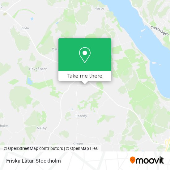 Friska Låtar map