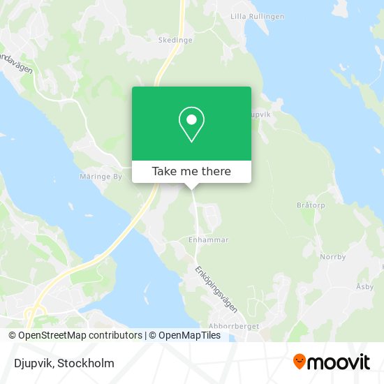 Djupvik map