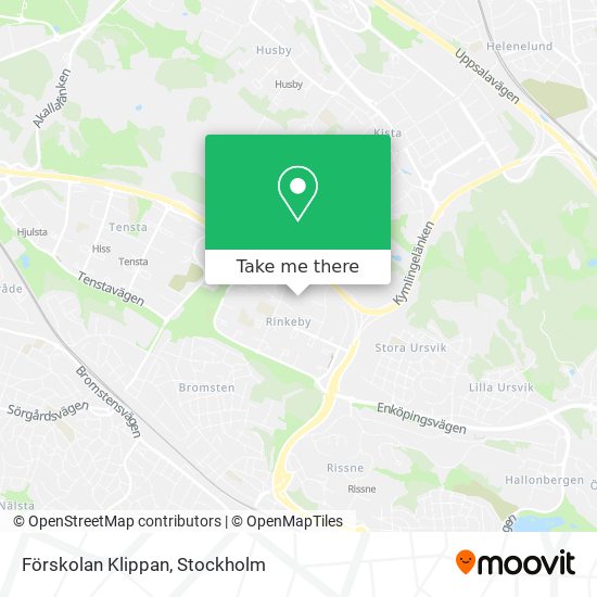 Förskolan Klippan map