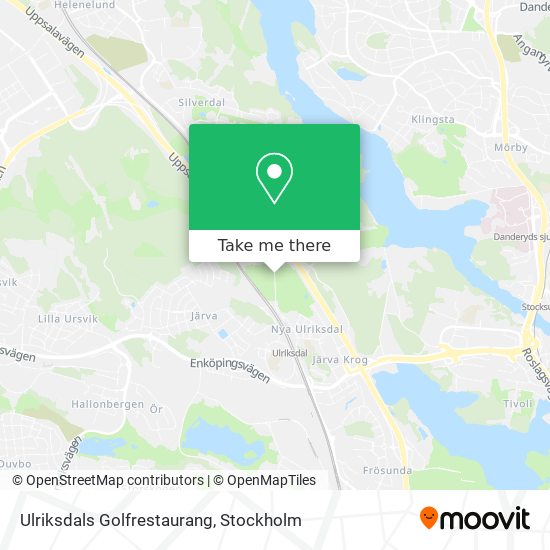 Ulriksdals Golfrestaurang map