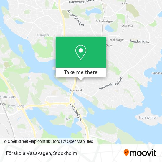 Förskola Vasavägen map