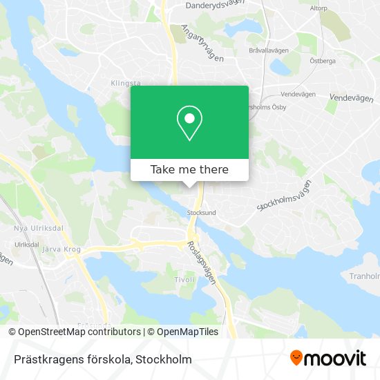 Prästkragens förskola map