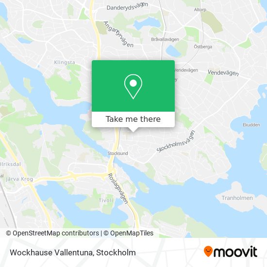 Wockhause Vallentuna map