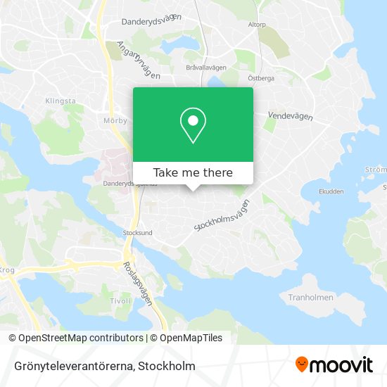 Grönyteleverantörerna map