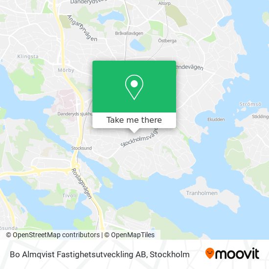 Bo Almqvist Fastighetsutveckling AB map