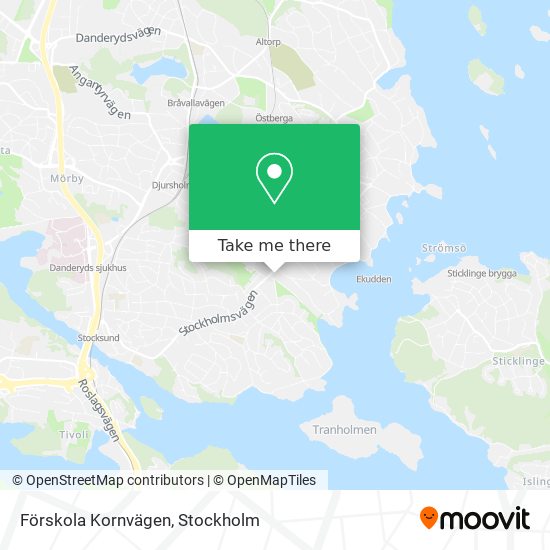 Förskola Kornvägen map