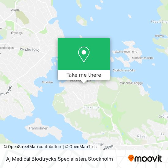 Aj Medical Blodtrycks Specialisten map