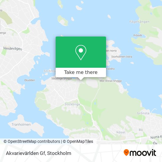 Akvarievärlden Gf map