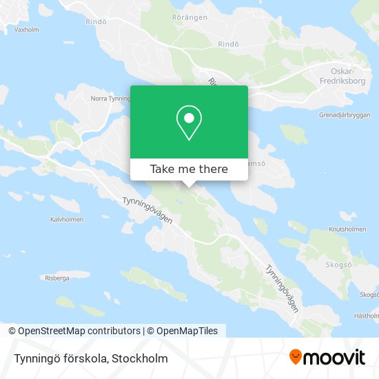 Tynningö förskola map