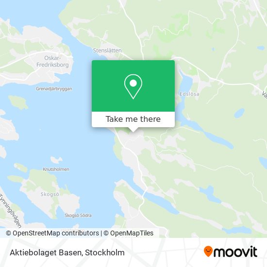 Aktiebolaget Basen map