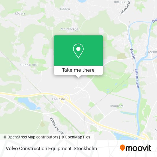 Volvo Construction Equipment map