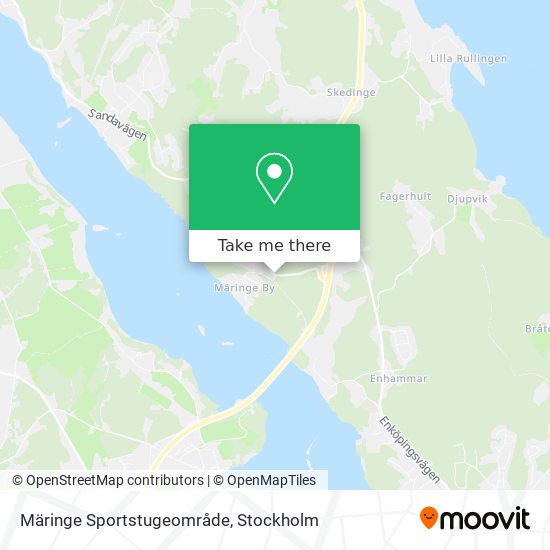 Märinge Sportstugeområde map