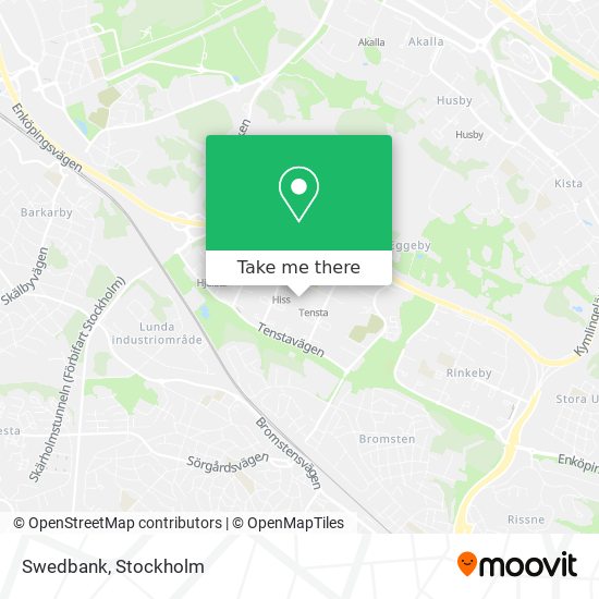 Swedbank map