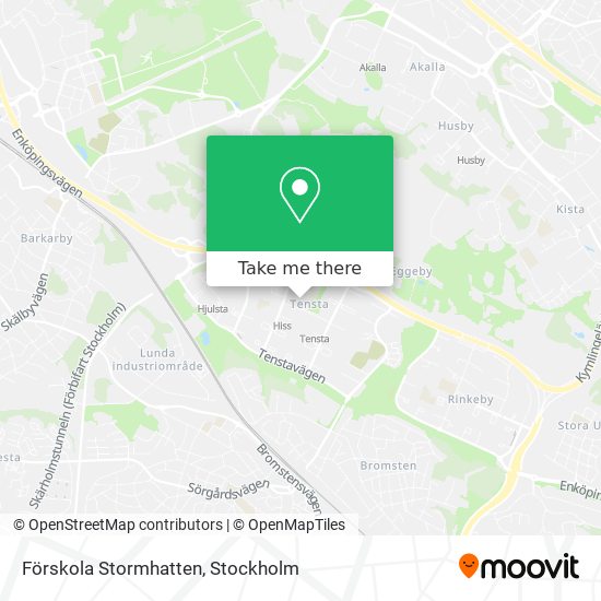 Förskola Stormhatten map