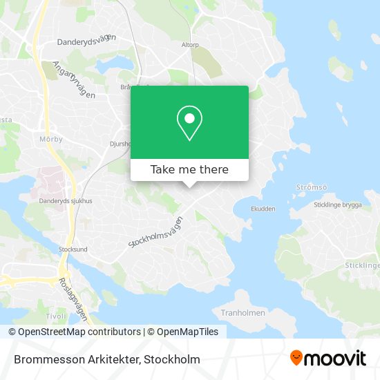 Brommesson Arkitekter map