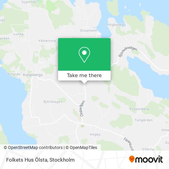 Folkets Hus Ölsta map