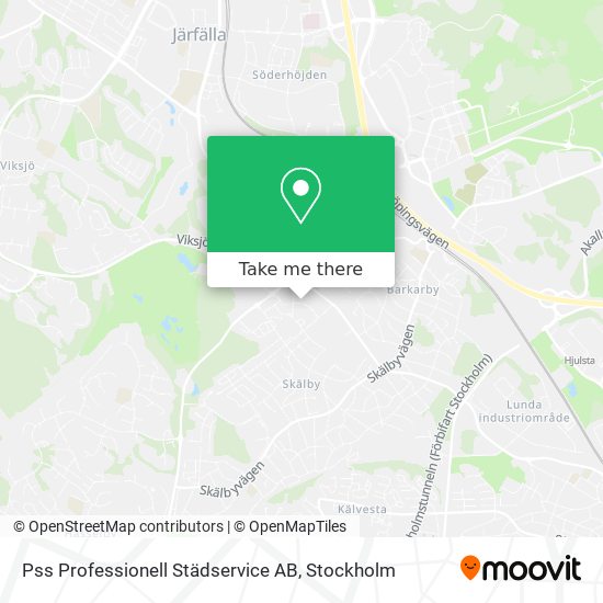 Pss Professionell Städservice AB map