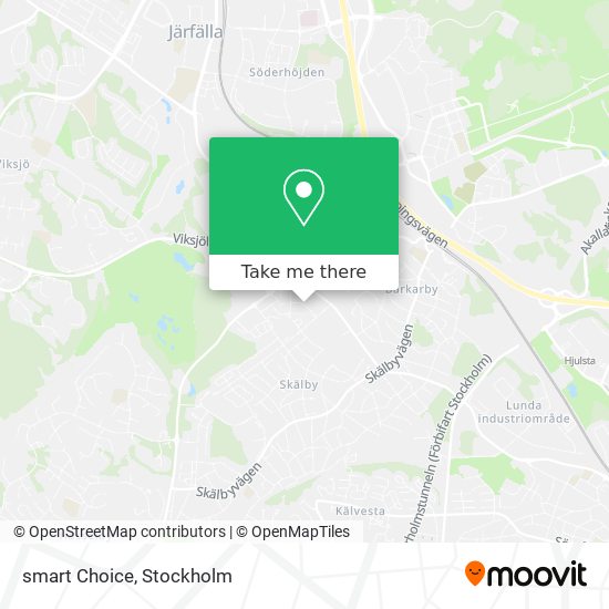 smart Choice map