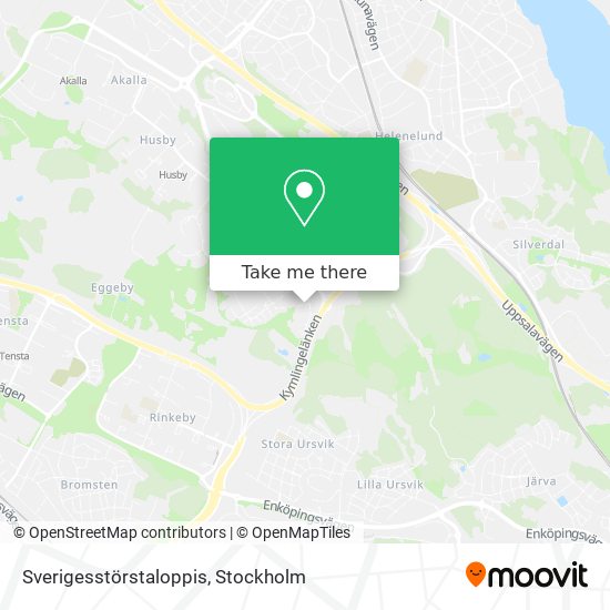 Sverigesstörstaloppis map