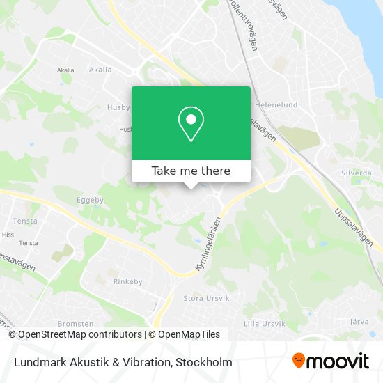 Lundmark Akustik & Vibration map