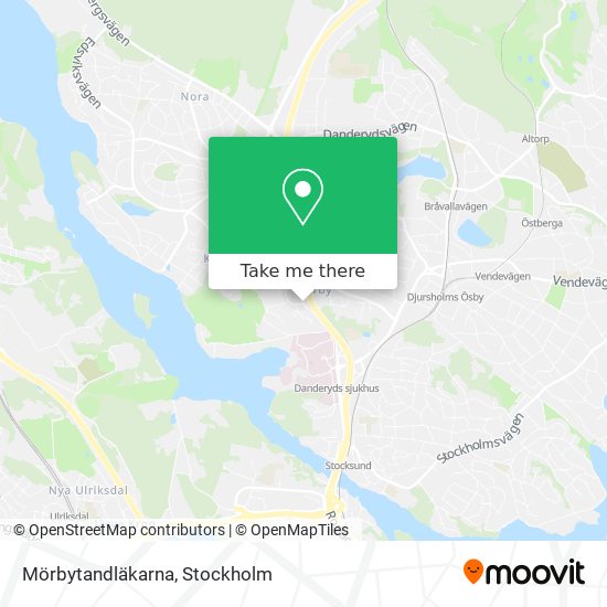 Mörbytandläkarna map