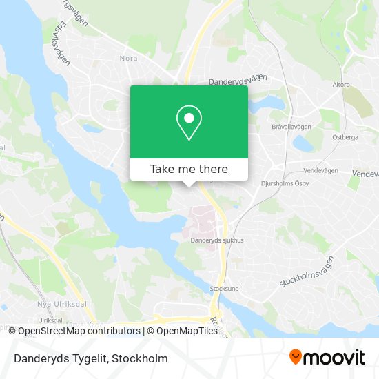 Danderyds Tygelit map