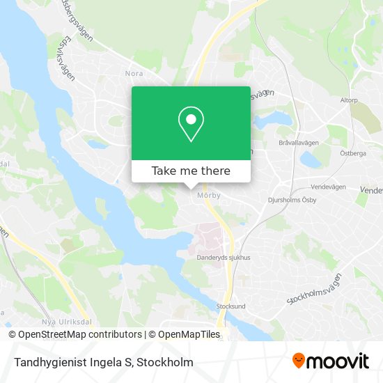 Tandhygienist Ingela S map