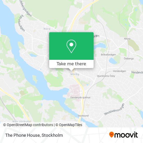 The Phone House map