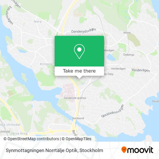 Synmottagningen Norrtälje Optik map