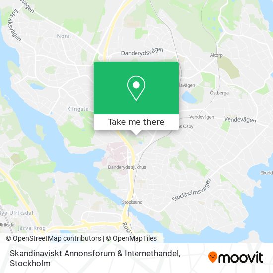 Skandinaviskt Annonsforum & Internethandel map